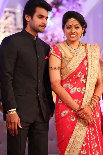 Hero-Aadi-Wedding-Reception-Photos